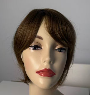 FRINGE STYLE WITH LACE TOP HAIR TOPPER   -HF001
